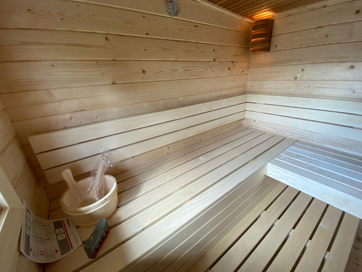 MS4000TC Outdoor Sauna — Traditional Finnish Series