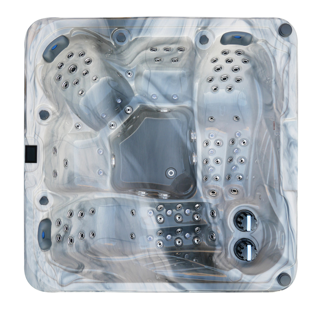 Medi Spa Sapphire Titanium - 5 Person Hot Tub - 96 Jet image 5