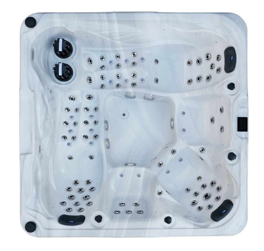 Medi Spa Sapphire Titanium - 5 Person Hot Tub - 96 Jet image 1
