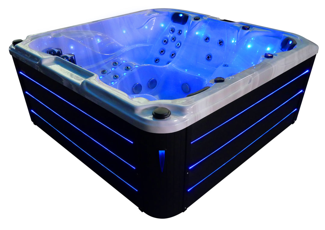 Medi Spa Sapphire Titanium - 5 Person Hot Tub - 96 Jet image 12