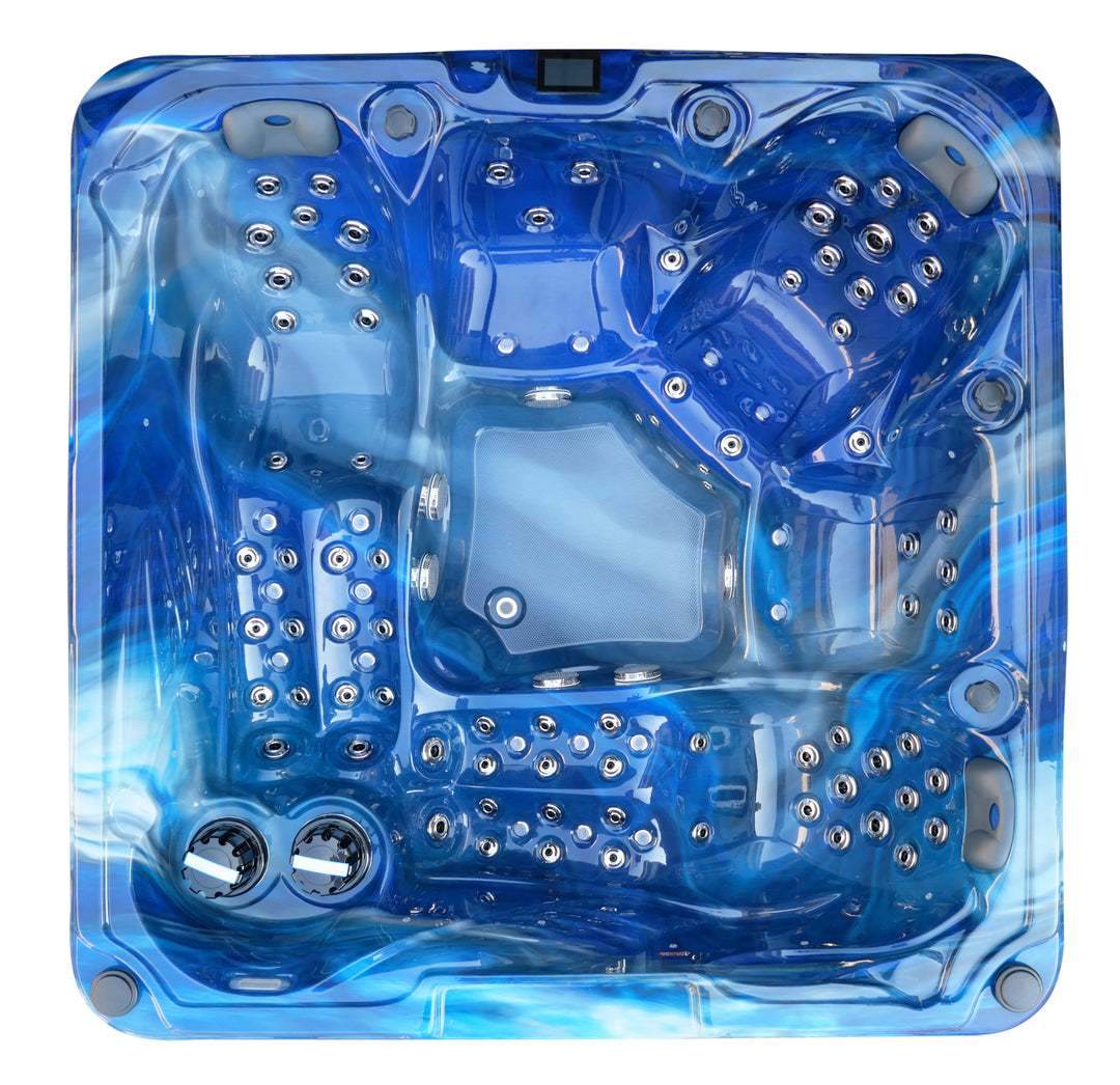 Medi Spa Sapphire Titanium - 5 Person Hot Tub - 96 Jet image 7