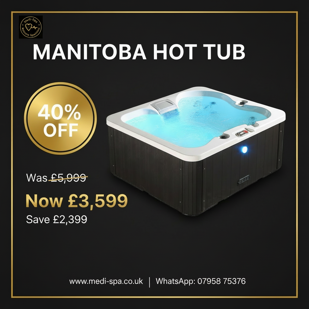 Great Lakes Manitoba - 4 Person Hot Tub - 14 Jet - Plug & Play image 0