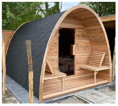 P4000 Outdoor Sauna image 1