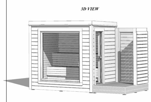 MS5000 Outdoor Sauna image 7