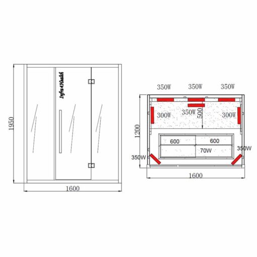 IR3160 Infrared Sauna image 14