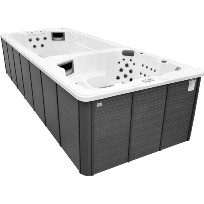 Alicante swim spa side view