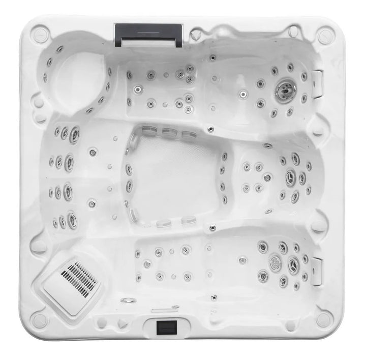 Altea 6-person hot tub, top view