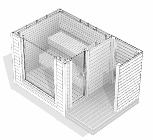 MS5000 Outdoor Sauna image 6