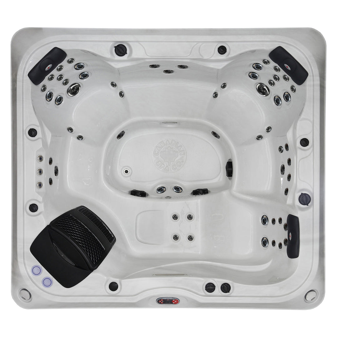 Great Lakes Spa Alberta - 6 Person Hot Tub - 57 Jet image 1