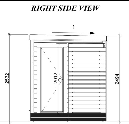 MS5000 Outdoor Sauna image 10