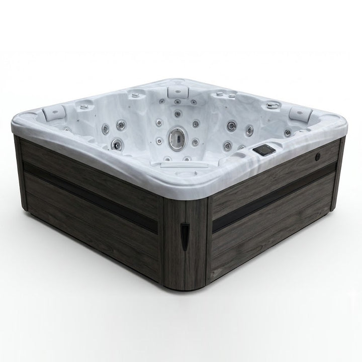 Formentera 5-person hot tub, side view