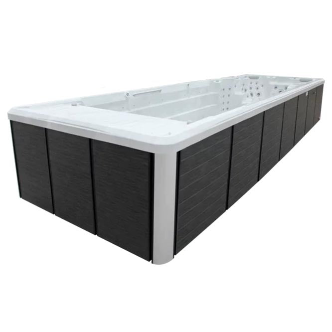 Galaxy swim spa side view