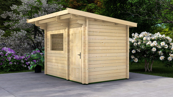 MS4000TC Outdoor Sauna — Traditional Finnish Series