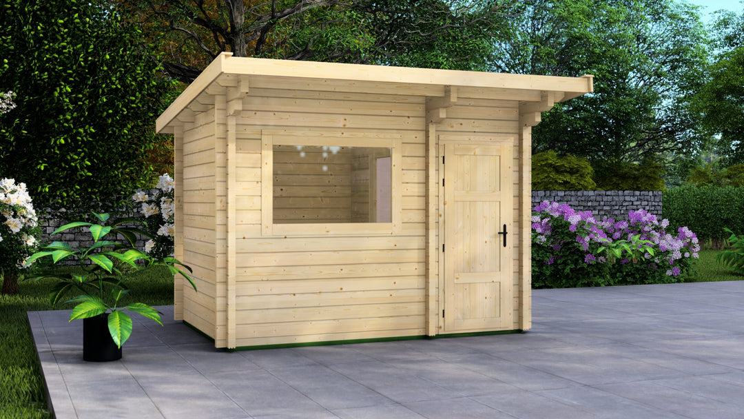 MS4000TC Outdoor Sauna — Traditional Finnish Series