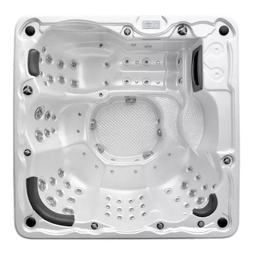 Lima 6-person hot tub, top view