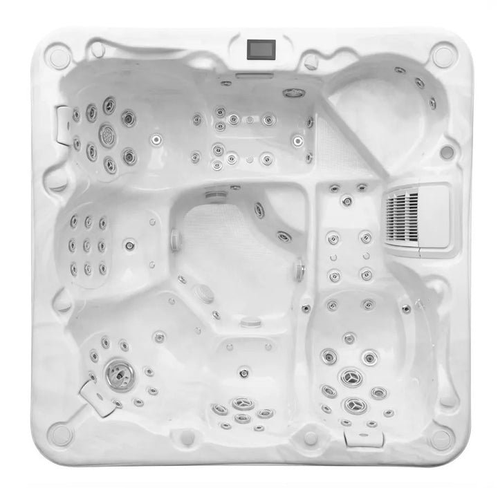 Majorca 6-person hot tub, top view