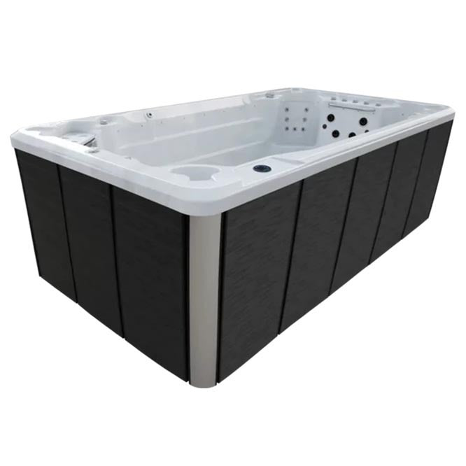 Mars swim spa side view