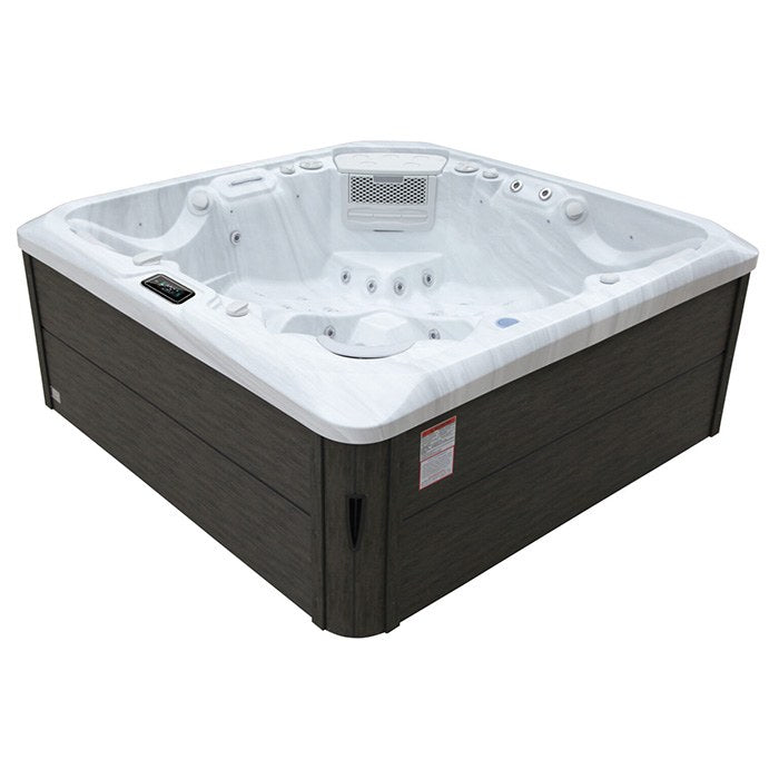 Mayfair 5-person hot tub, side view