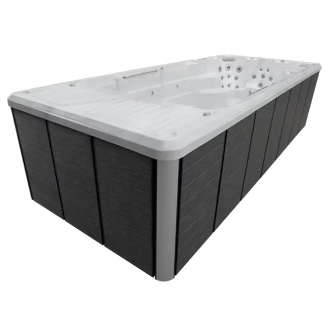 Merkur swim spa side view
