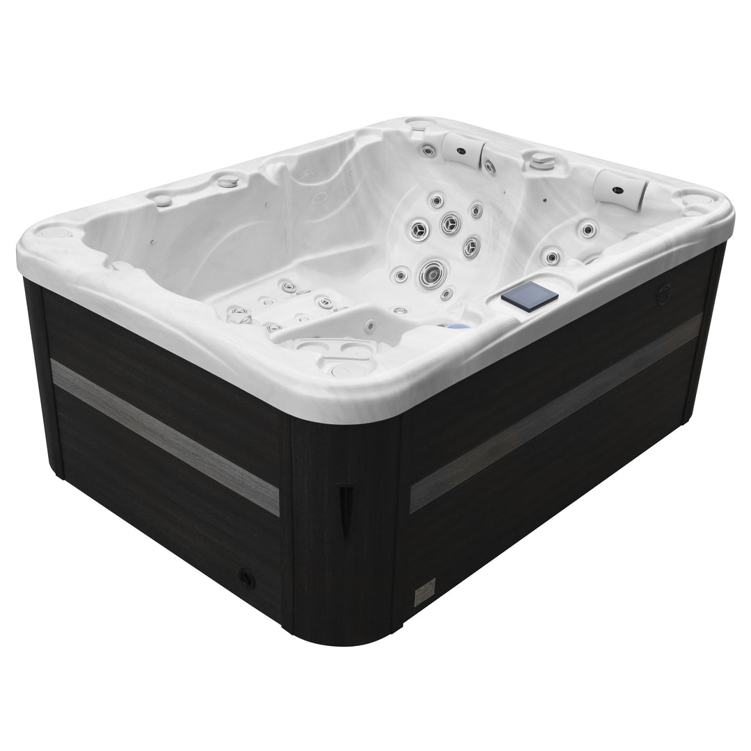 Moraira 4-person hot tub, side view