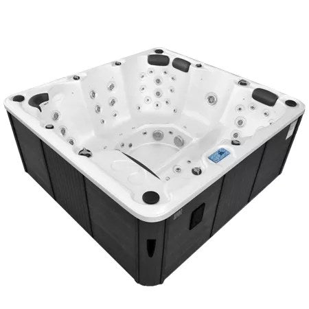 Napoli 6-person hot tub, side view
