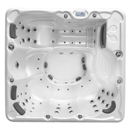 Napoli 6-person hot tub, top view