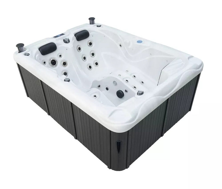 Nashville 3-person hot tub, side view