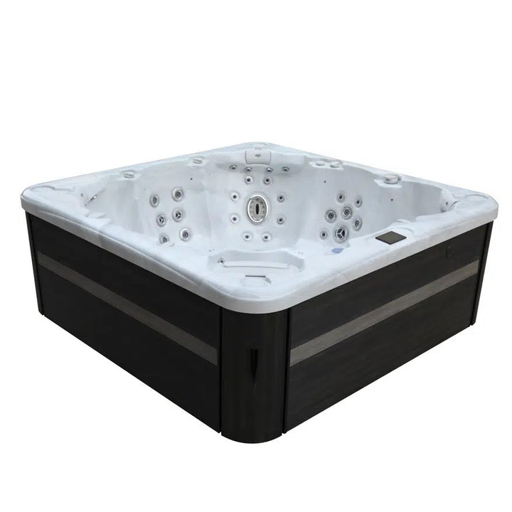 Palma 7-person hot tub, side view