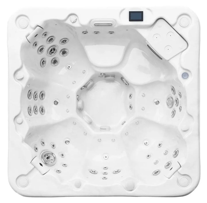 Sevilla 7-person hot tub, top view
