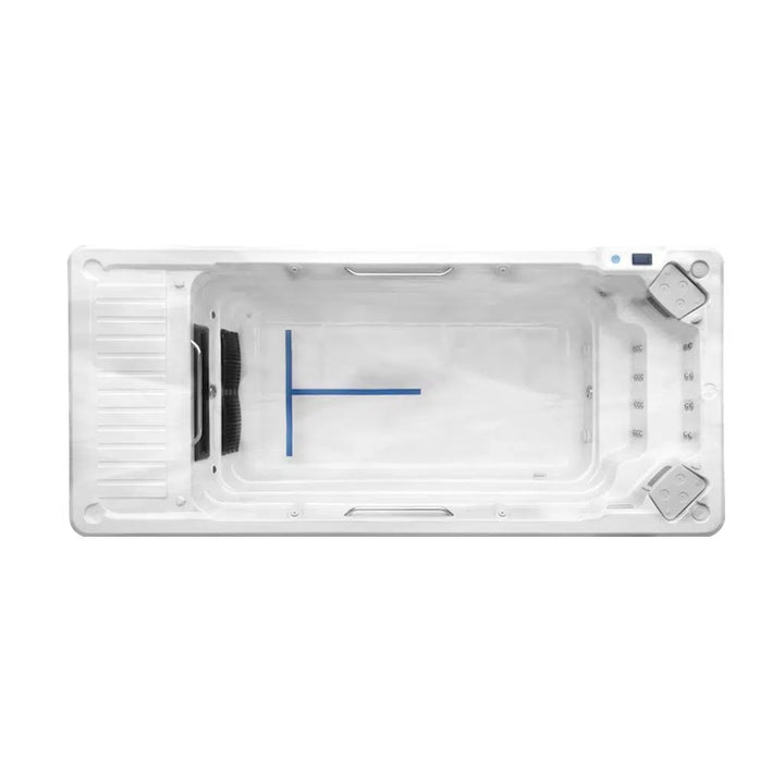 Supreme Dual Turbine swim spa top view
