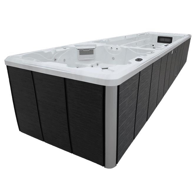 Ultimate swim spa side view
