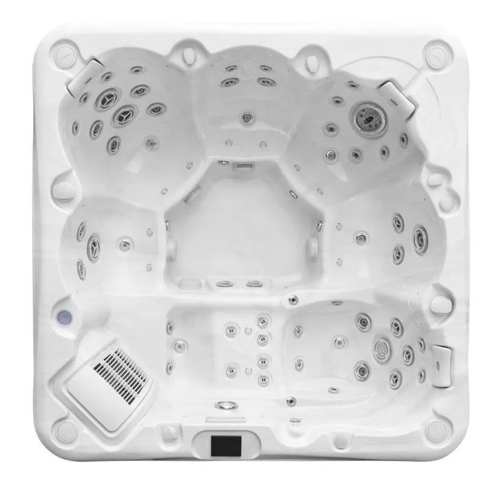Valencia 6-person hot tub, top view