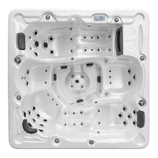 Vancouver 5-person hot tub, top view