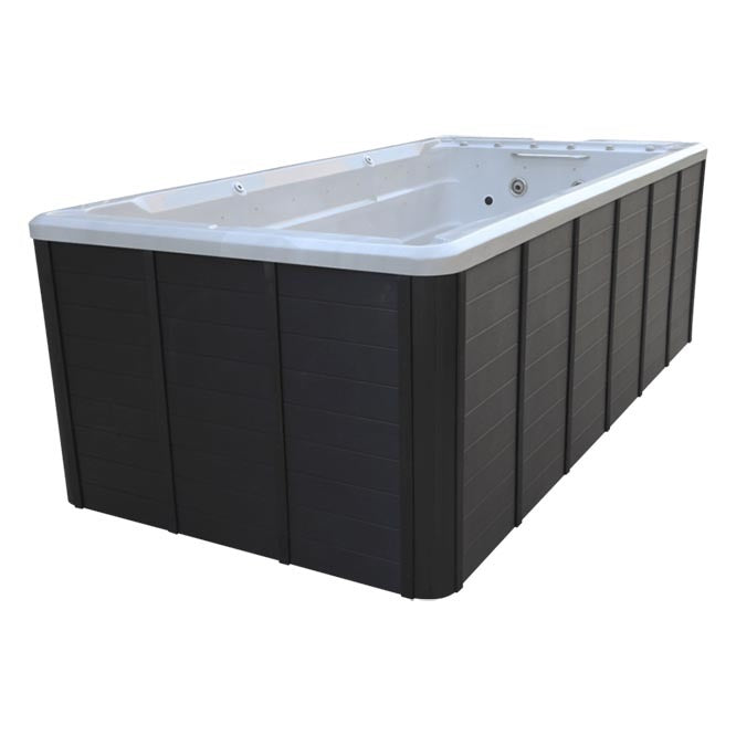 Wave Goldline swim spa side view