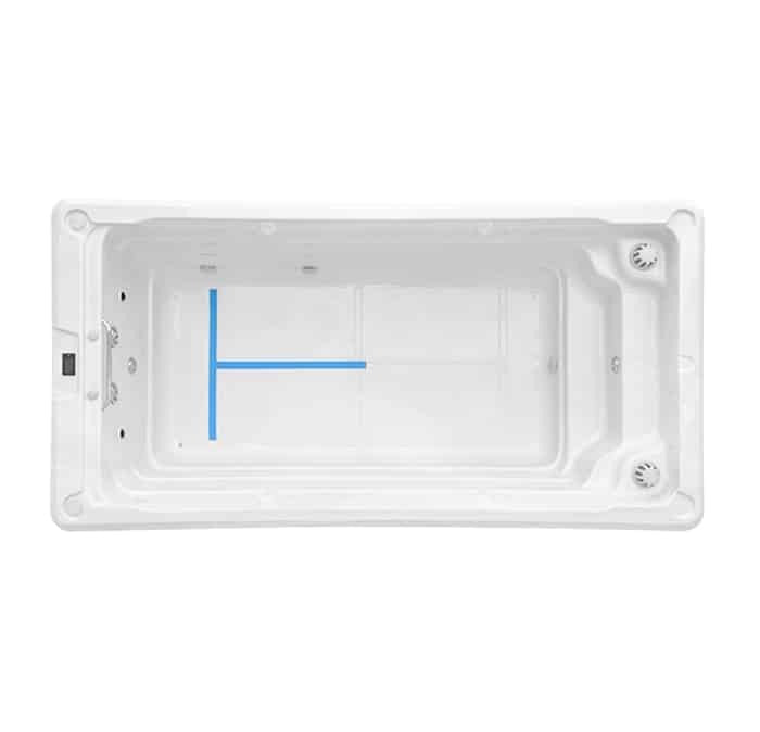 Wave Silverline swim spa top view